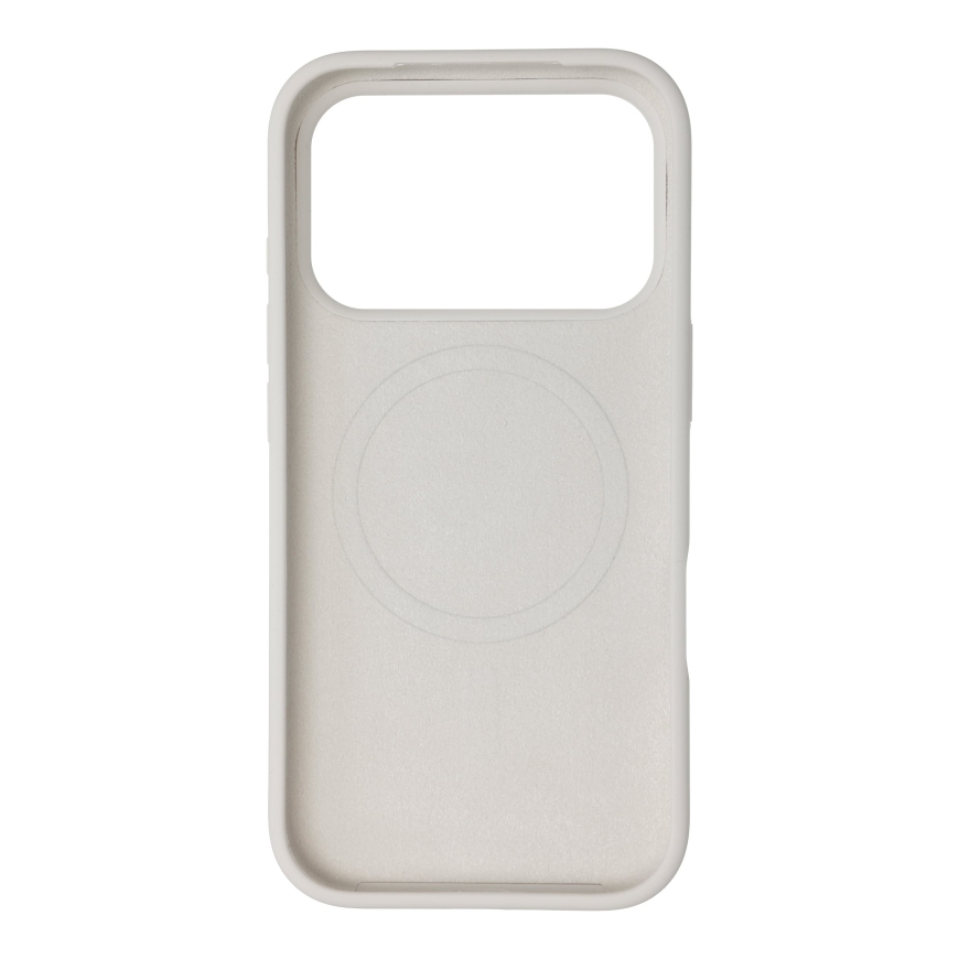 FoneKit MagSafe vedel silikoonist kaitsekate, iPhone 18 Pro Max / 17 Pro Max, valge – 2