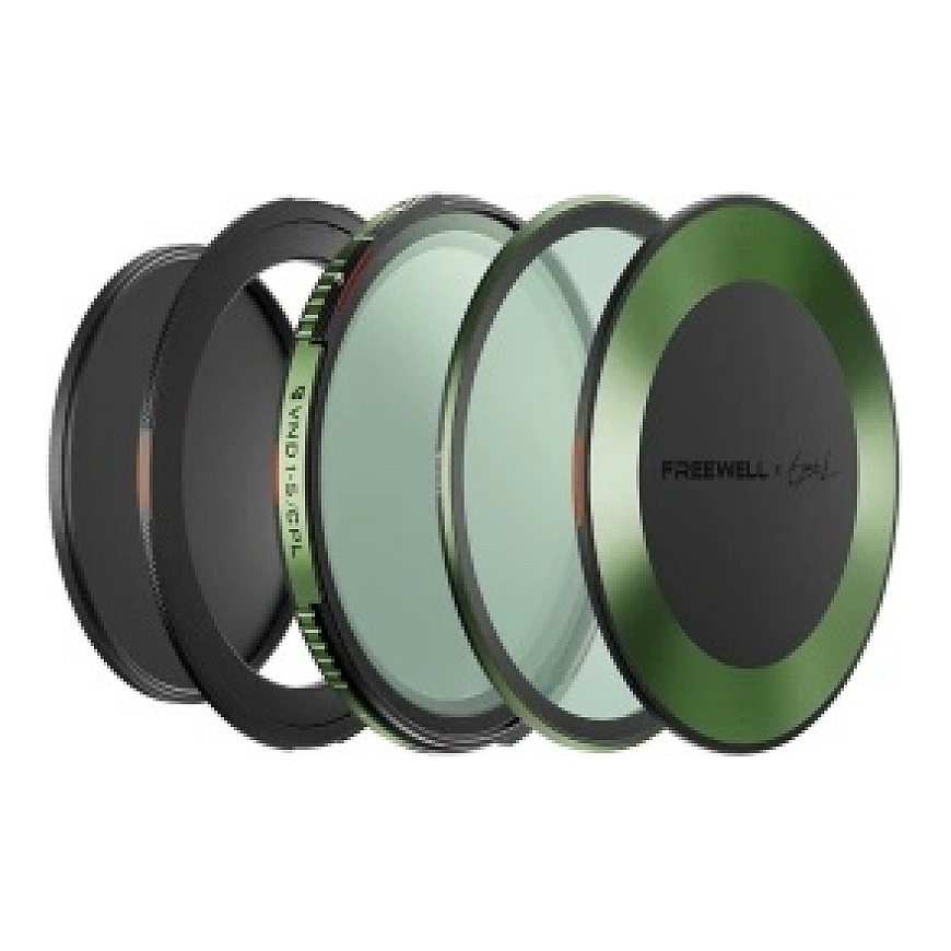 Kintamo ND/CPL filtrų rinkinys Freewell Brandon Li 86mm – 2