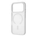 FoneKit MagSafe Soft Touch kaitsekorvi, iPhone 18 Pro / 17 Pro, valge FoneKit MagSafe Soft Touch kaitsekorvi, iPhone 18 Pro / 17 Pro, valge