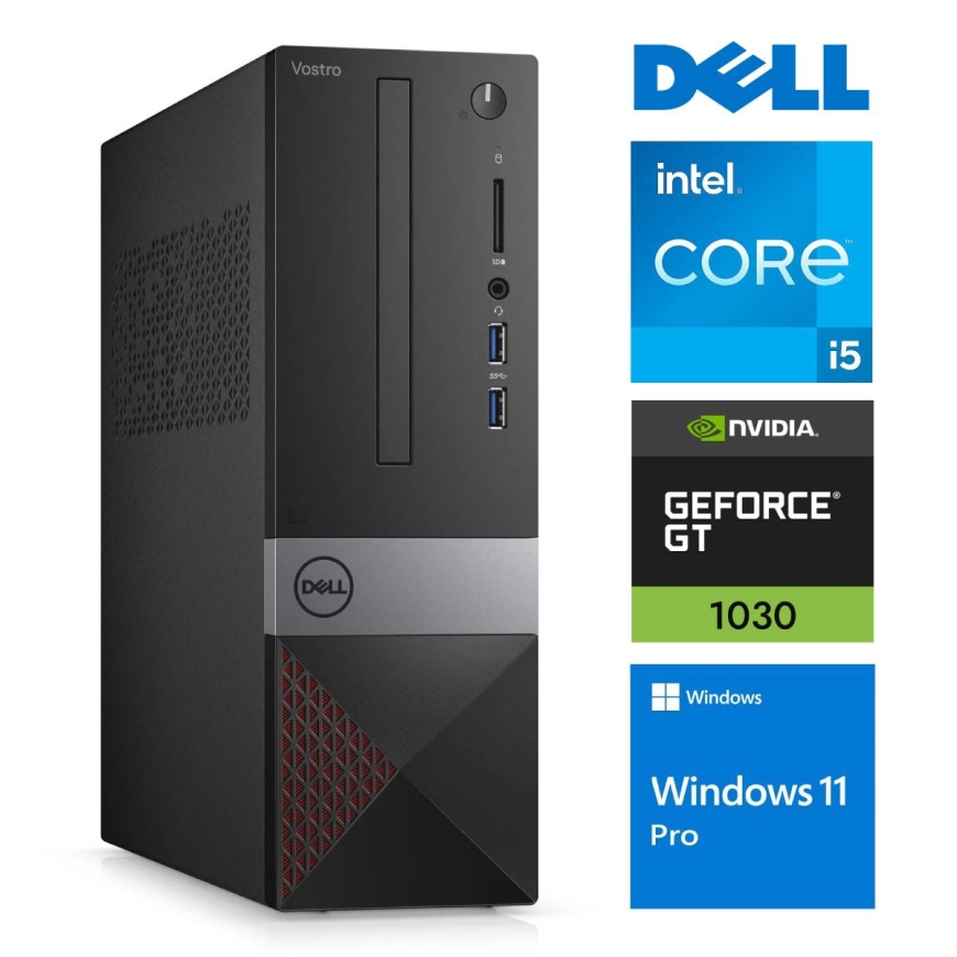 DELL VOSTRO 3470 SFF i5-8500 8GB 256SSD M.2 NVME GT1030 2GB WIN11Pro