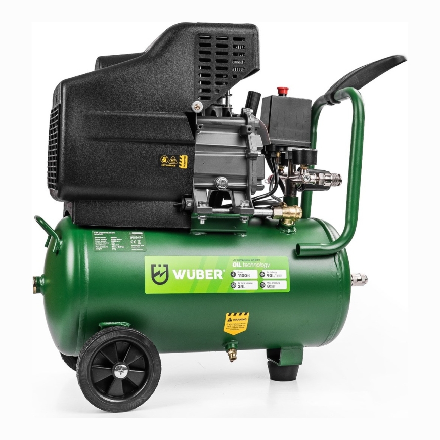 Alyvos tepalų kompresorius 24 L W54001 WUBER