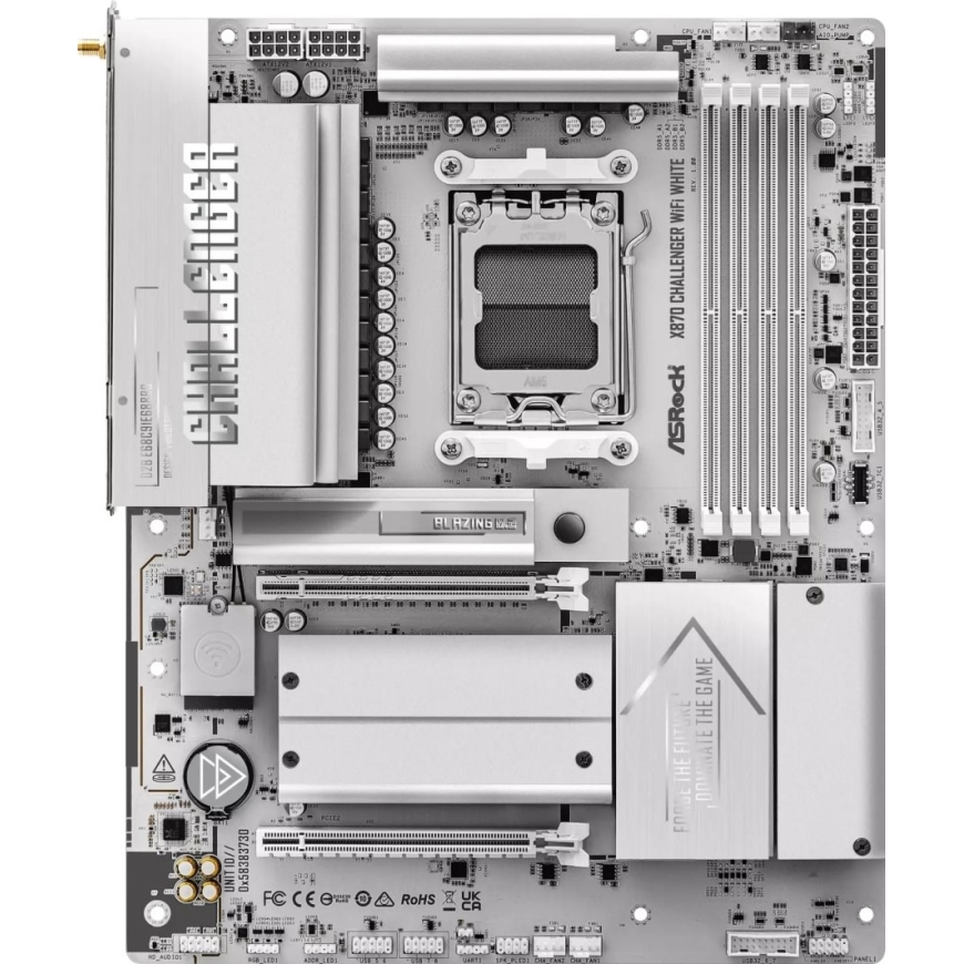 Asrock X870 CHALLENGER WIFI WHITE emolevy
