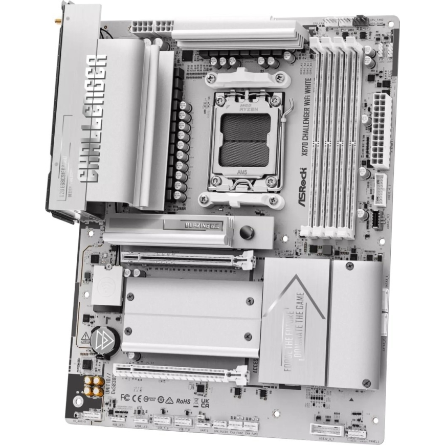 Материнская плата Asrock X870 CHALLENGER WIFI WHITE – 5