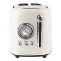 Emerio retro toaster, beige Emerio retro toaster, beige