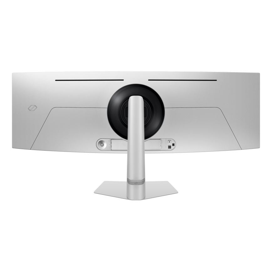 Samsung G91SD PC lamekuvar 124,5 cm (49") 5120 x 1440 pikslit Dual QHD OLED-ekraan Hõbe – 2