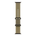 49mm Translucent Kelp Ocean Band - Black Titanium Finish