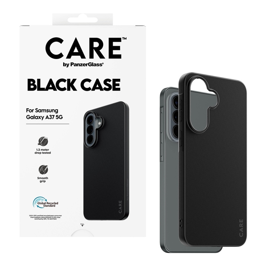 PanzerGlass CARE™ by ® Black Case Samsung Galaxy A37 5G mobiliojo telefono dėklas 17 cm (6.7") Perma – 5