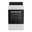 Indesit I5V8PMW virtuvas Pastatoma viryklė Elektrinis Keraminis Balta Indesit I5V8PMW virtuvas Pastatoma viryklė Elektrinis Keraminis Balta