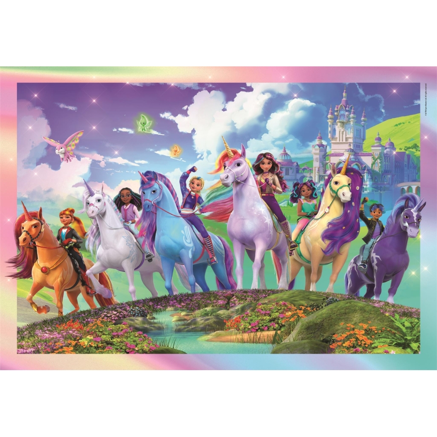 Clementoni 104 pcs Puzzles Unicorn Academy