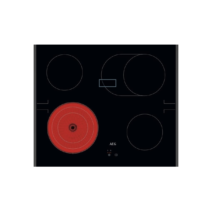 AEG TA64RA07FB Melns Iebūvēts 60 cm