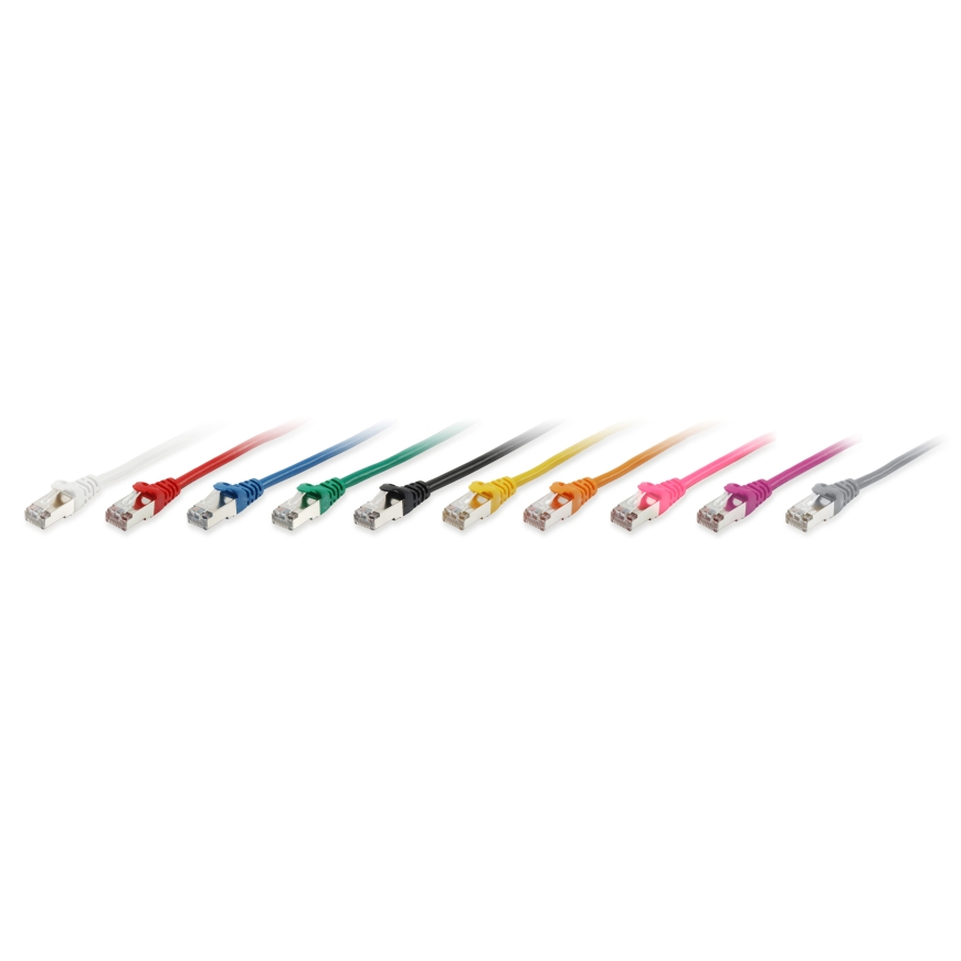 Equip Cat.6A S/FTP Patch Cable, 1.0 m, Grey – 3