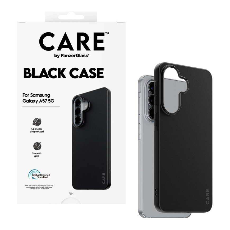 PanzerGlass CARE™ by ® TPU Case Black Samsung Galaxy A57 5G – 5