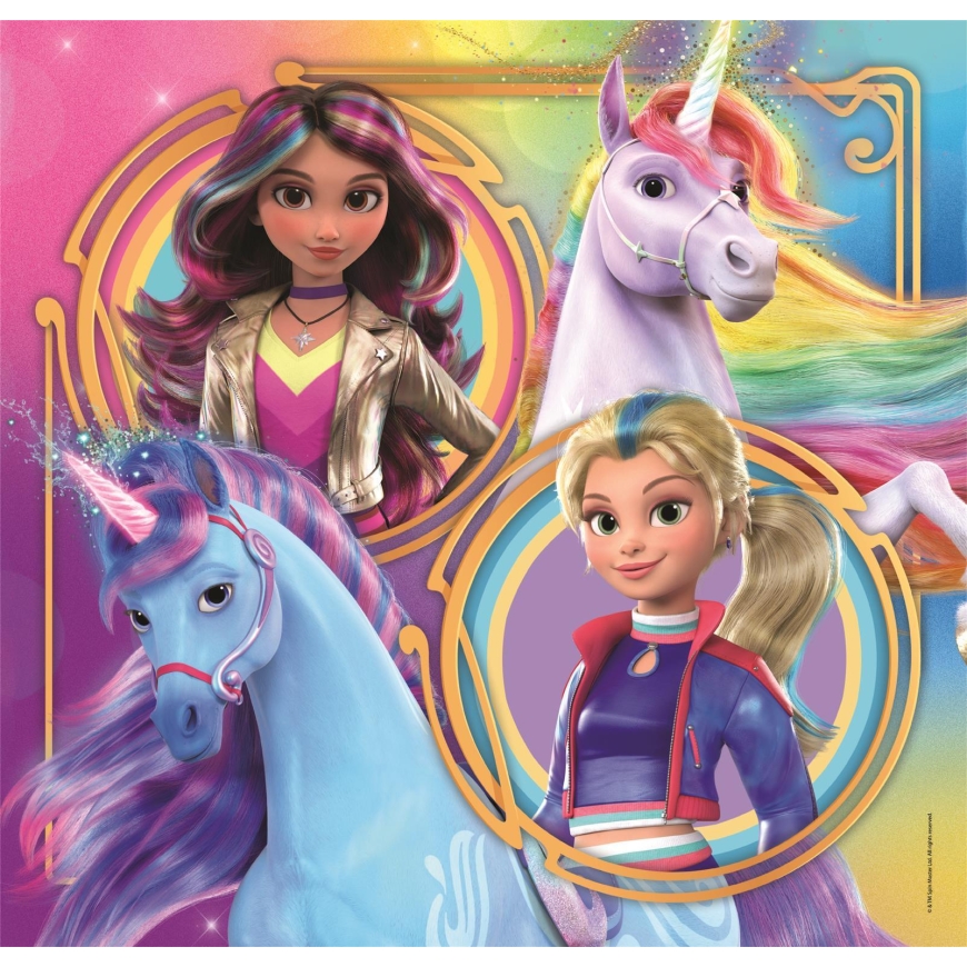 Clementoni 3x48 pcs Puzzles Unicorn Academy – 3