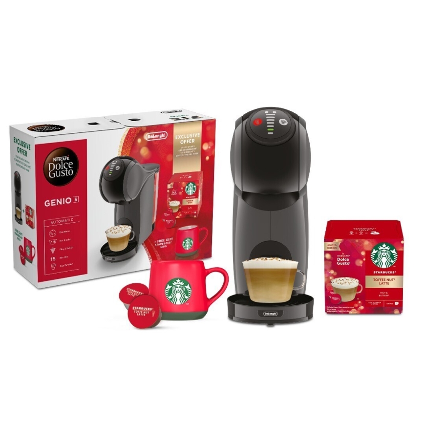 Dolce Gusto Genio S Starbucks Holiday Pack kapselikeitin – 2