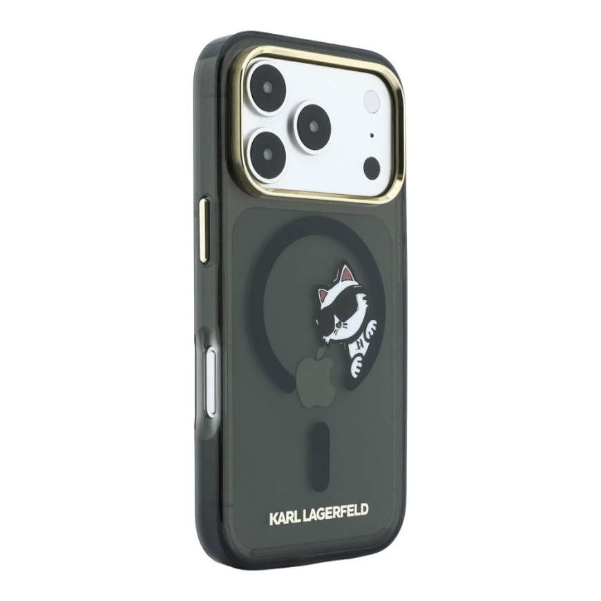 Apple iPhone 18 Pro Max HC MagSafe IML Peekaboo Print & Metal Frame Black