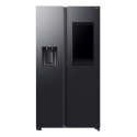 Samsung Series 9 RS90F66BEF side-by-side refrigerator Freestanding 614 L Black