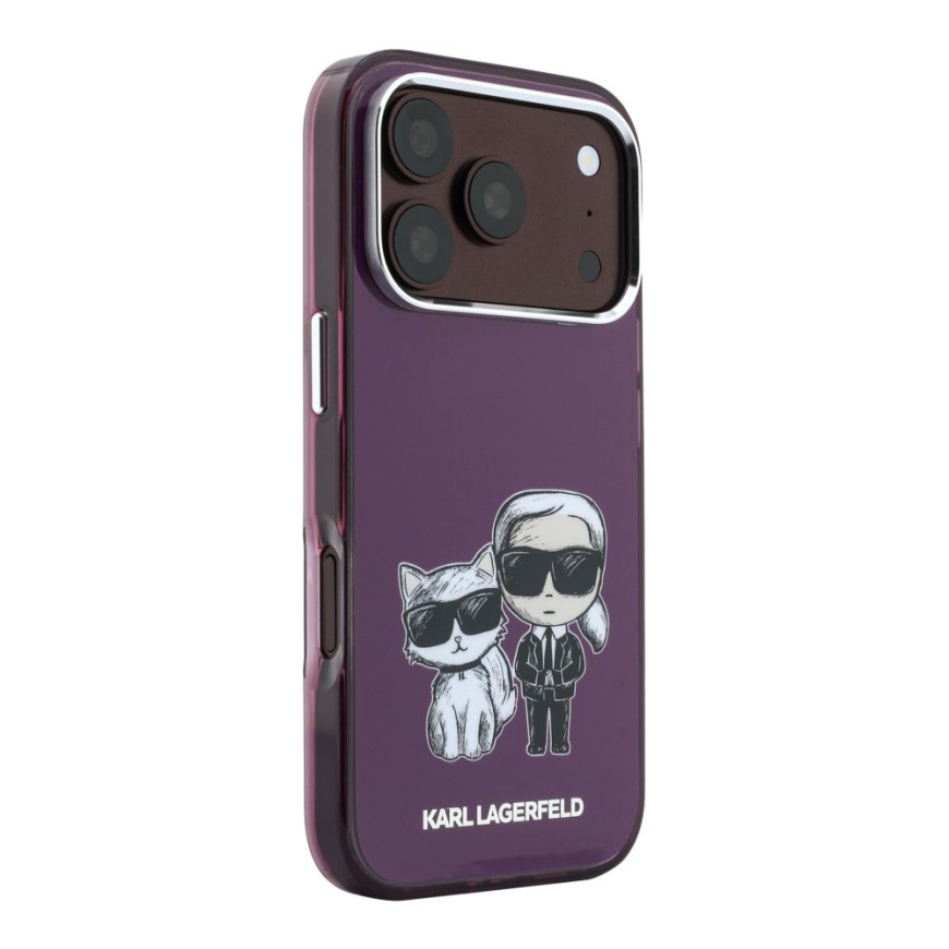 Apple iPhone 18 Pro HC MagSafe IML KC Корпуса с рисунком Sketch бордовый