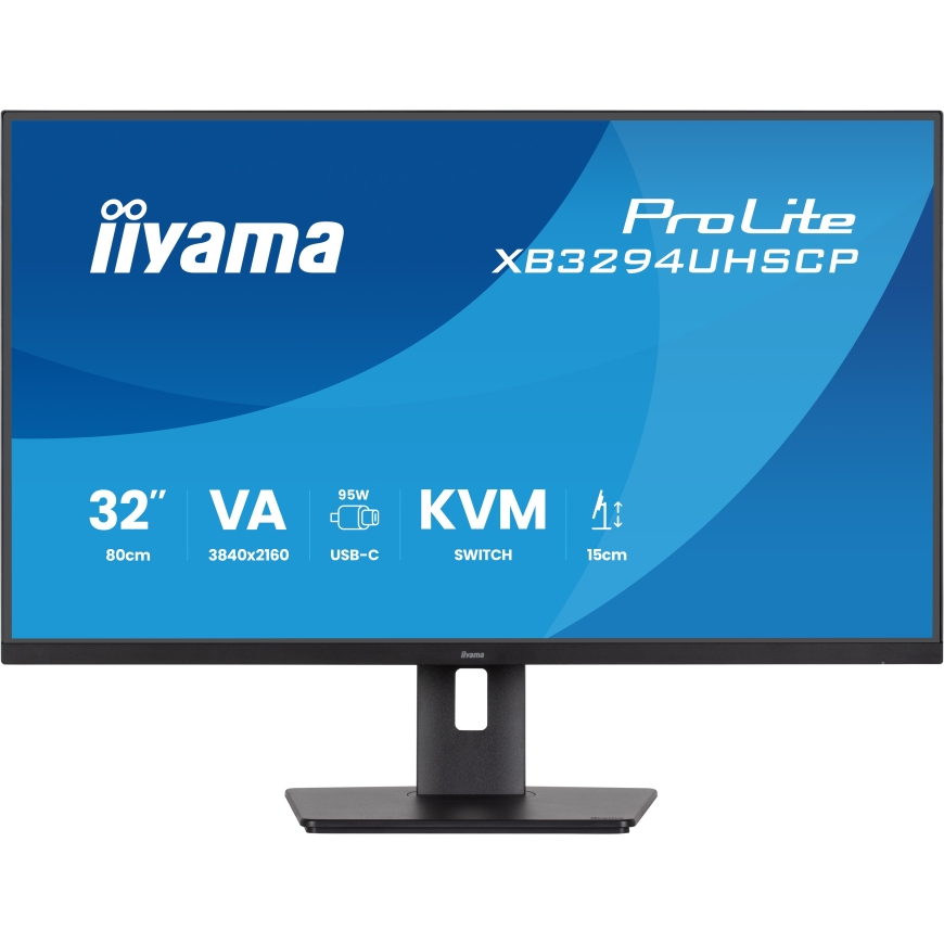 iiyama ProLite XB3294UHSCP-B1 PC lamekuvar 80 cm (31.5") 3840 x 2160 pikslit 4K Ultra HD Must – 2
