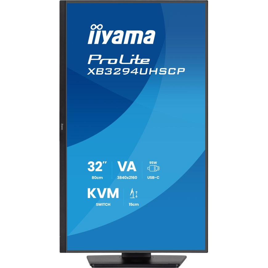 iiyama ProLite XB3294UHSCP-B1 монитор для ПК 80 cm (31.5") 3840 x 2160 пикселей 4K Ultra HD Черный – 3