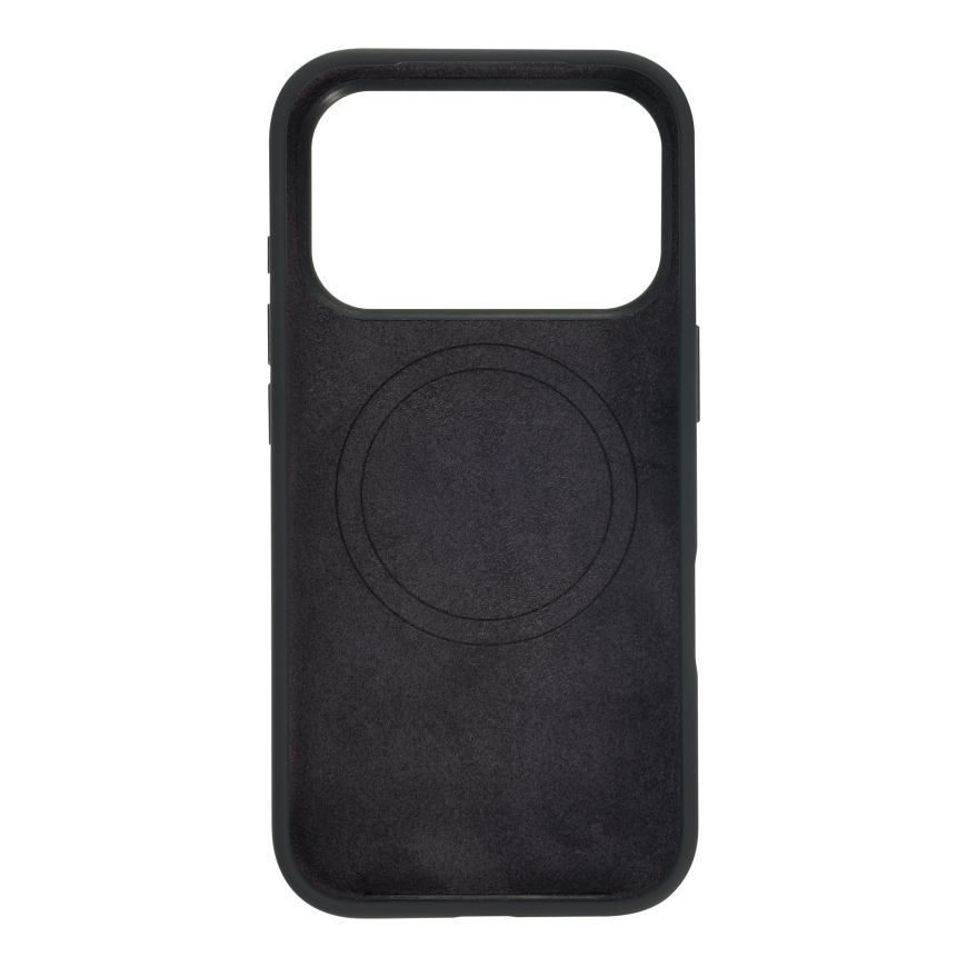 FoneKit MagSafe Liquid Silicone Case, iPhone 18 Pro Max / 17 Pro Max, Black – 2