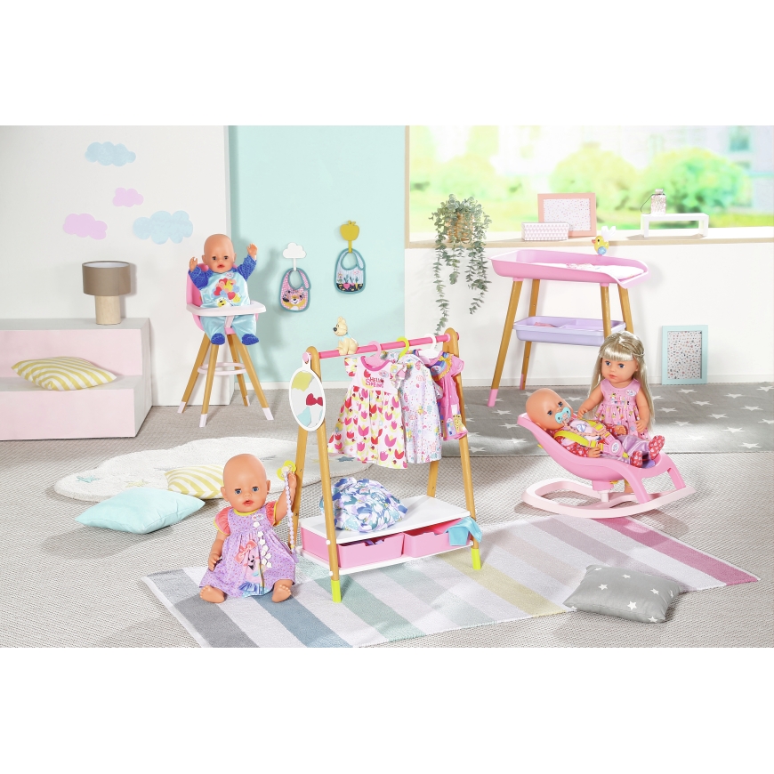 BABY born Clothes Rail Nuku riidekapp – 3