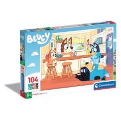 Clementoni Bluey Puzle 104 pcs Dzīvnieki
