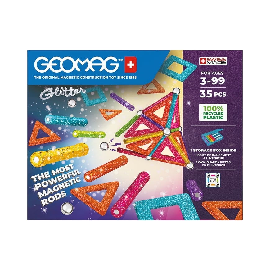 Geomag Glitter Panels Recycled Neodüümmagnetiga mänguasi – 3