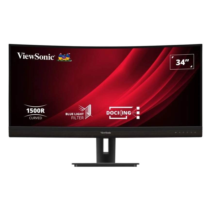 Viewsonic VG3456C kompiuterio monitorius 86,4 cm (34") 3440 x 1440 pikseliai UltraWide Quad HD LED Juoda