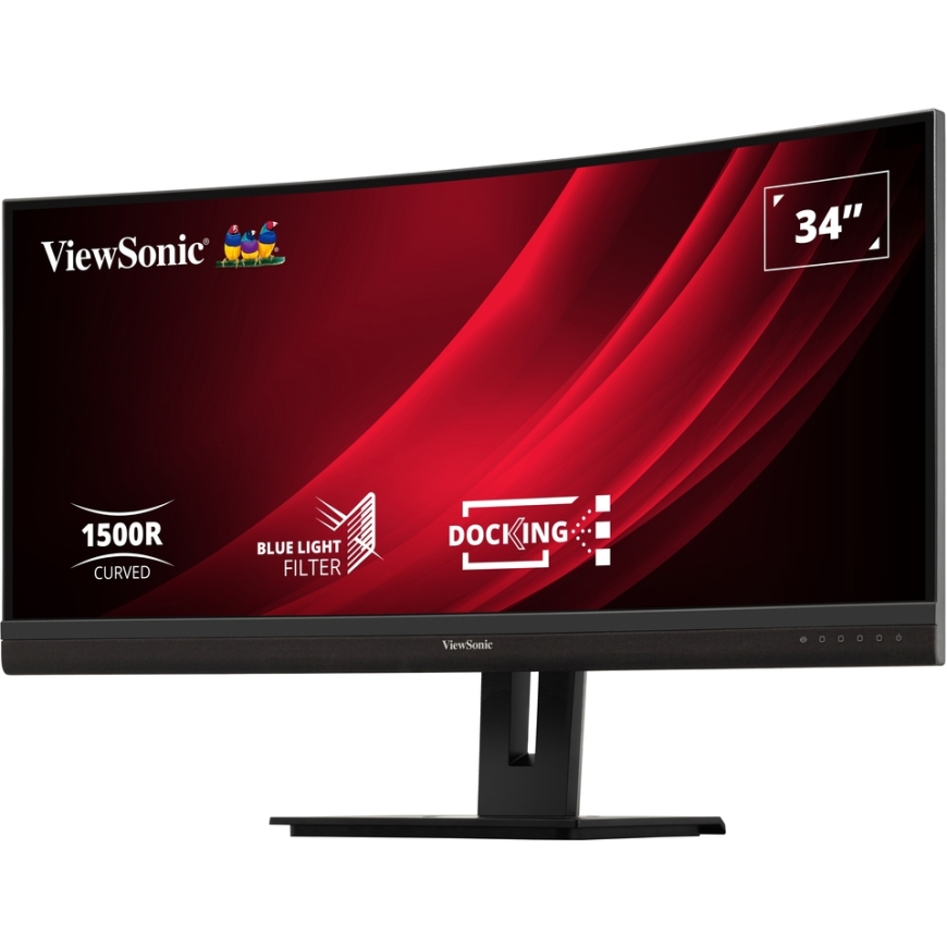 Viewsonic VG3456C tietokoneen litteä näyttö 86,4 cm (34") 3440 x 1440 pikseliä UltraWide Quad HD LED musta – 3