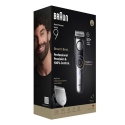 Braun BeardTrimmer 9 BT9520 триммер для бороды Аккумулятор 52 2 cm Влажное и сухое Черный, Серый Braun BeardTrimmer 9 BT9520 триммер для бороды Аккумулятор 52 2 cm Влажное и сухое Черный, Серый