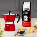 Moka 3 tassi Moka Express 5466 BIALETTI punane Moka 3 tassi Moka Express 5466 BIALETTI punane