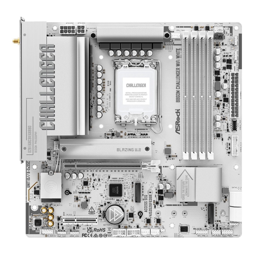 B860M CHALLENGER WIFI WHITE mātesplate – 3