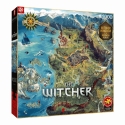 Puzzle Good Loot Gaming - The Witcher: Põhjamaade Realmide Kaart 1000 tk Puzzle Good Loot Gaming - The Witcher: Põhjamaade Realmide Kaart 1000 tk