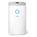 Philips 3000 series DE3306/11 dehumidifier 4 L 51 dB White, Light grey Philips 3000 series DE3306/11 dehumidifier 4 L 51 dB White, Light grey