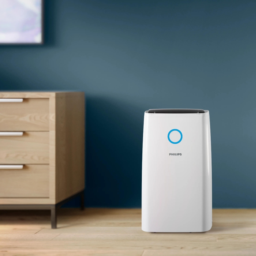Philips 3000 series DE3306/11 dehumidifier 4 L 51 dB White, Light grey – 4