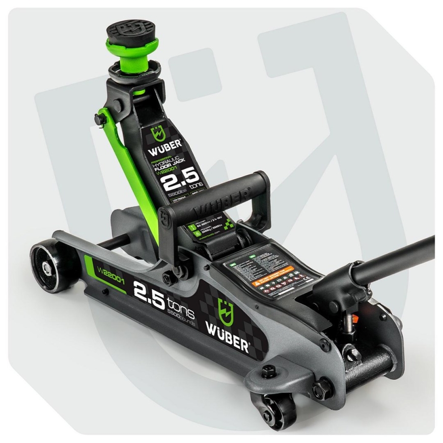 Low-profile car jack 80–360 mm 2.5 t W22001 WUBER – 2