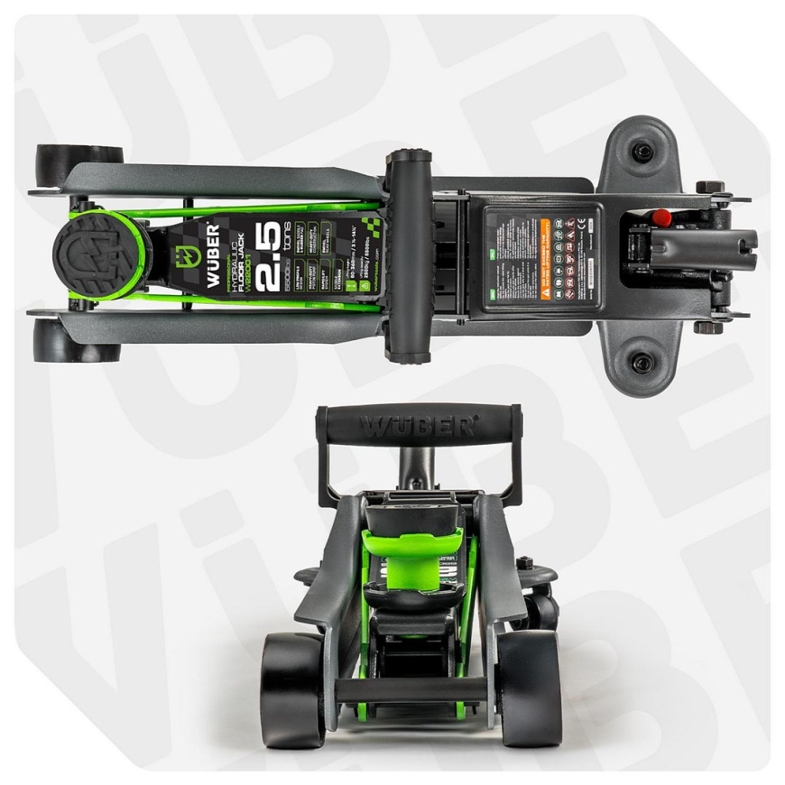 Low-profile car jack 80–360 mm 2.5 t W22001 WUBER – 3