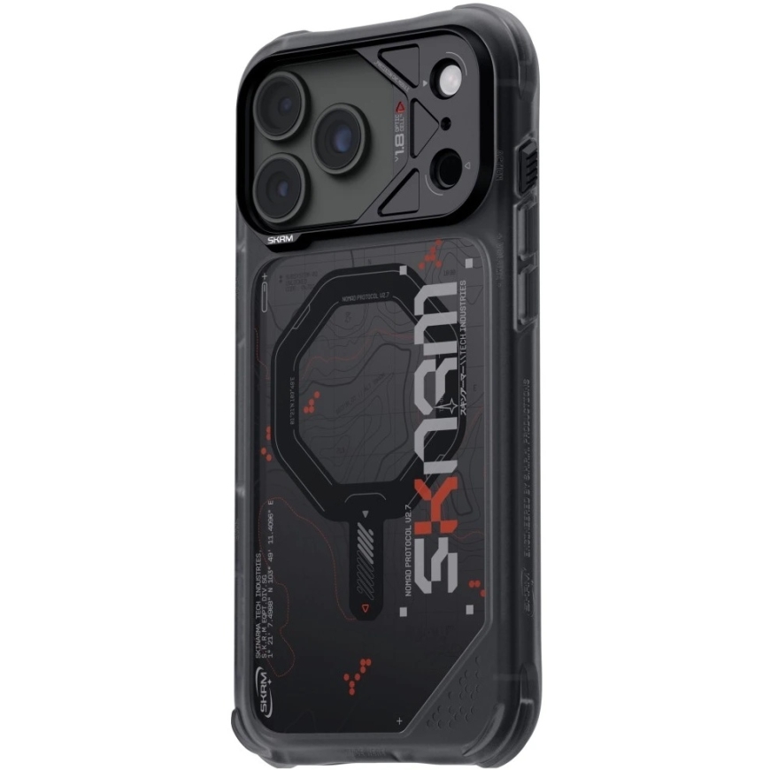 Dėklas Skinarma Sonar MagSafe, iPhone 18 Pro Max / 17 Pro Max jaoks, must – 3