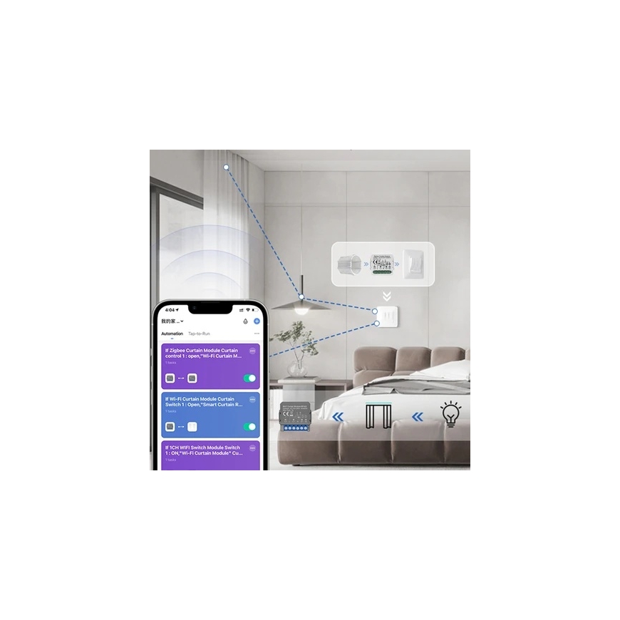 Zigbee Roller Shades Controller AVATTO N-ZCSM01-1-1-ALI – 4