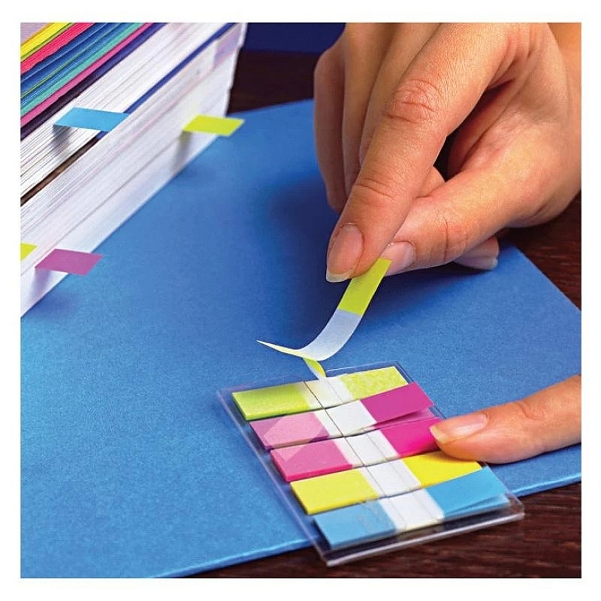 3M Post-it Notes, 11.9 x 43.2 mm, 5 colors – 4