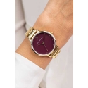 Emily Westwoodi kell EKK-4214GQ burgundia kuldne sära Emily Westwoodi kell EKK-4214GQ burgundia kuldne sära