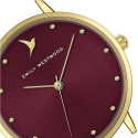 Emily Westwoodi kell EKK-4214GQ burgundia kuldne sära Emily Westwoodi kell EKK-4214GQ burgundia kuldne sära
