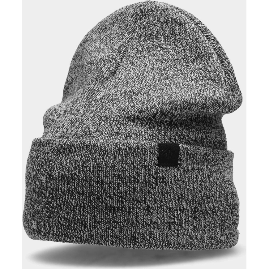 Men's Hat Czapka 4F Medium Grey Melange H4Z22 CAM005 24M (L)