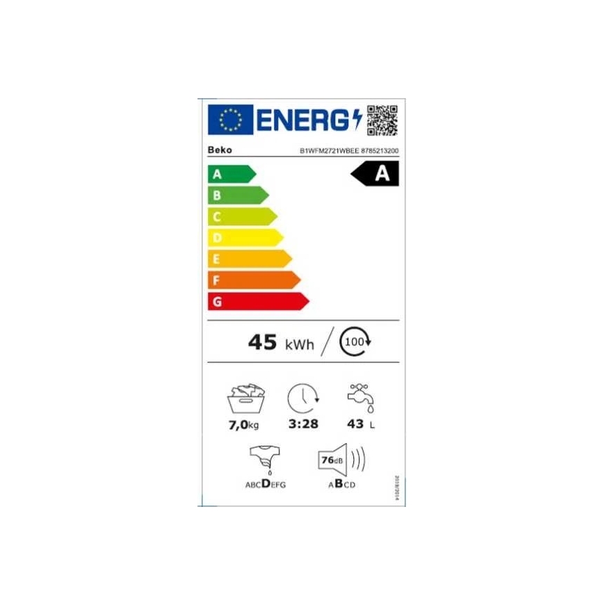 Стиральная машина BEKO B1WFM2721WBEE – 5