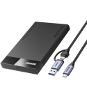 BENFEI 2.5 inch SATA SSD Enclosure USB-C USB-A with UASP SATA III Support Black BENFEI 2.5 inch SATA SSD Enclosure USB-C USB-A with UASP SATA III Support Black