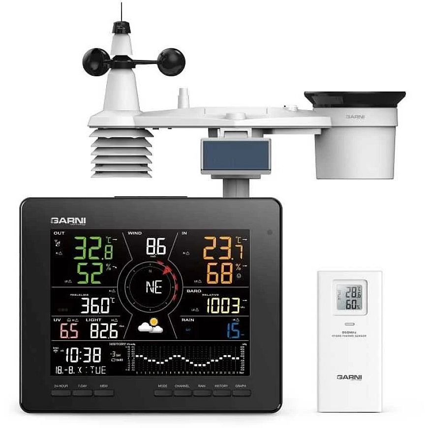 Garni Technology GARNI 2060 Arcus – "Wi-Fi" measurement station with 24-hour / 7-day forecast