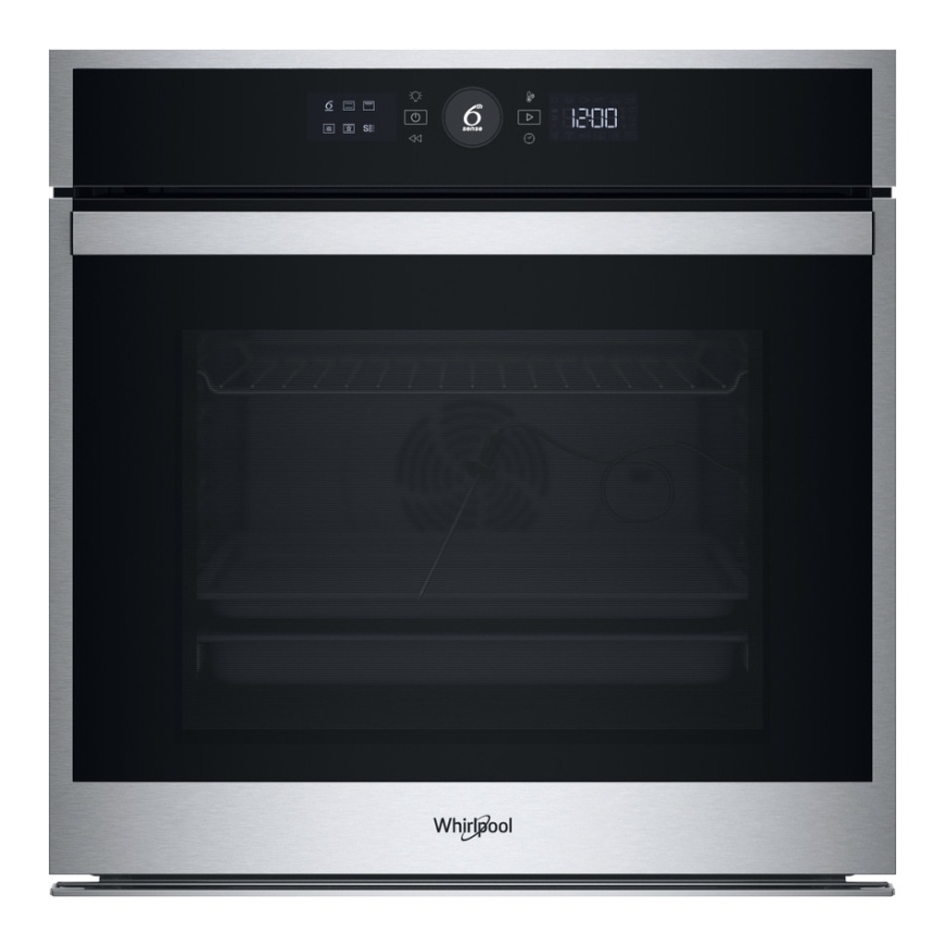 Whirlpool WOI4S8PPM1SX oven 73 L Black, Silver