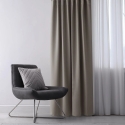 Aksomine kardin su aasa AmeliaHome 200 × 280 cm, liivakar Aksomine kardin su aasa AmeliaHome 200 × 280 cm, liivakar