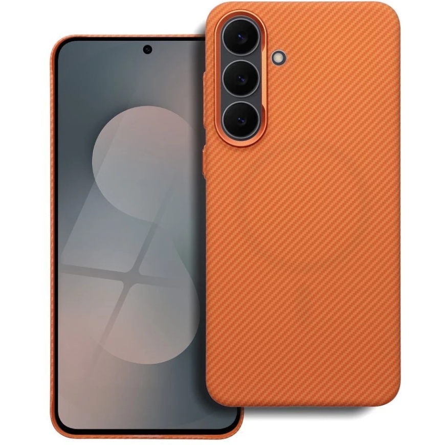 OEM Case for Samsung S26 FE K-Look compatible with MagSafe orange – 2