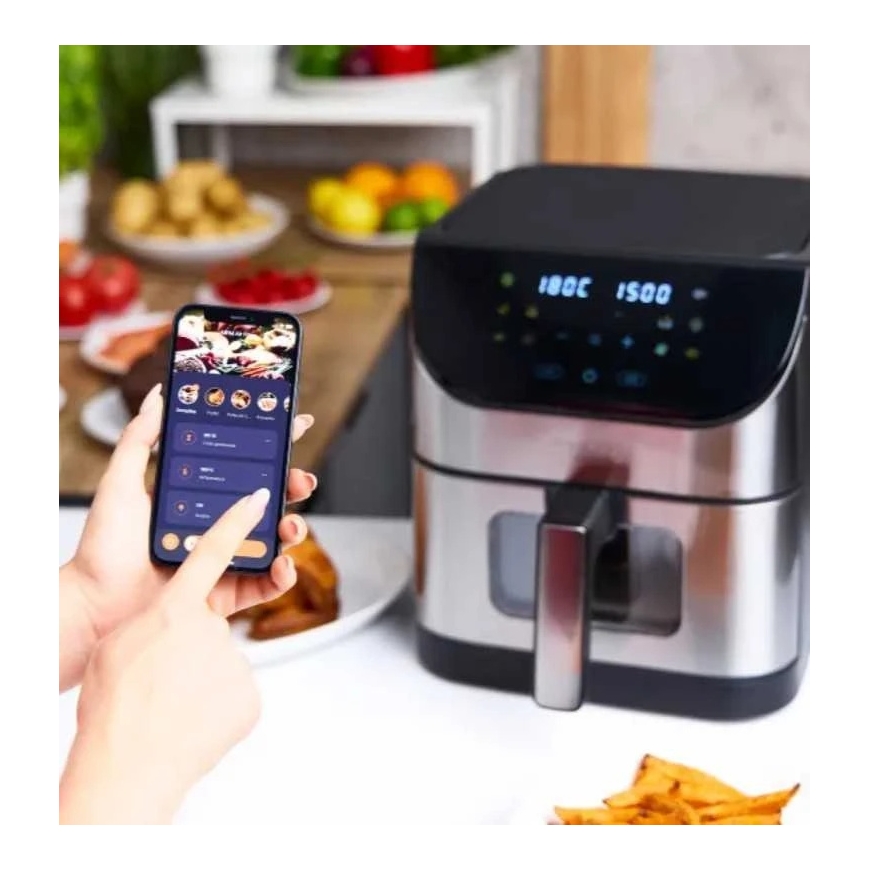 Воздушная фритюрница MPM MFR-10M/WIFI – 4